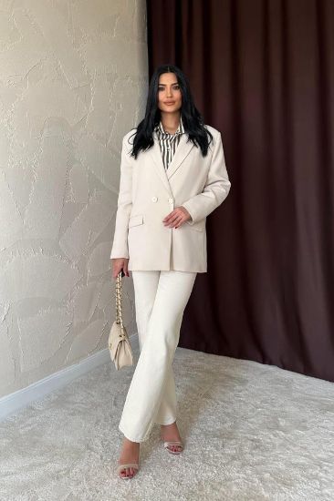 Bej Blazer Ceket resmi